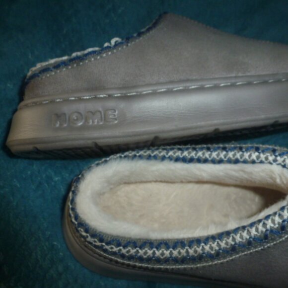 Easy to slip on  Sueded Slippers  Fleece Memory Foam Size EU 42-43 - Picture 8 of 9